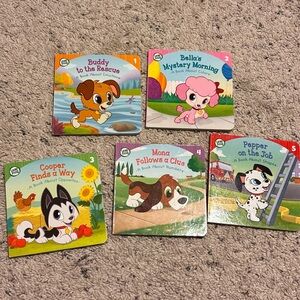 Leapfrog storyline kids learning books set